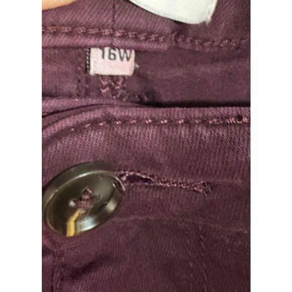 Pistola Womens Cuffed Straight Jeans Plus Size 16W - Picture 5 of 9